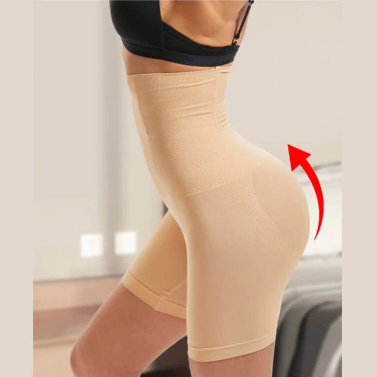 10pcs/pack High Waisted Women's Underwear With Tummy Control And Butt  Lifting Functions